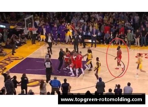 NBA群架现场曝光！球员间激烈冲突引发赛场风波